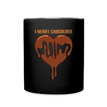J’adore le chocolat - Mug uni - noir - Devant