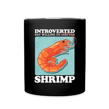 Crabe Crevette Crabe Lover Crabe Cadeau - Mug uni - noir - Devant