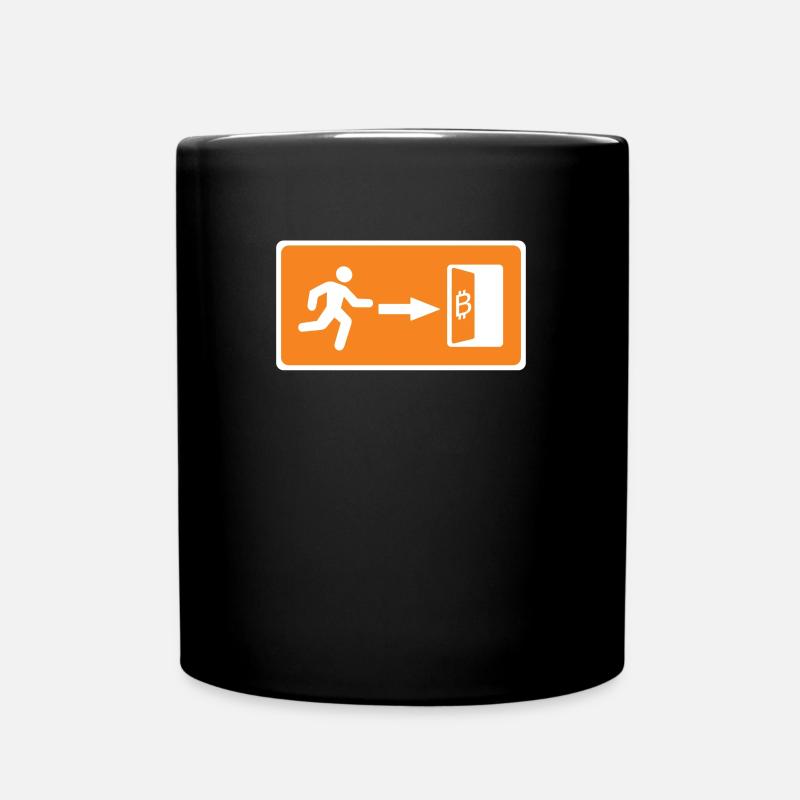 Witziges Bitcoin, Bitcoiner, Bitcoin Only Geschenk - Tasse einfarbig - Schwarz