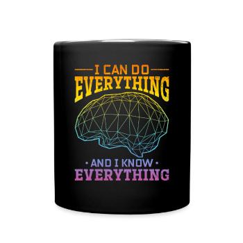 Artificial Intelligence Quotes Artificial Intellig - Tasse einfarbig - Schwarz - Vorne