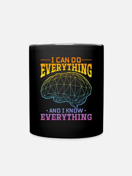 L’intelligence artificielle cite l’intelligence artificielle - Mug uni - noir