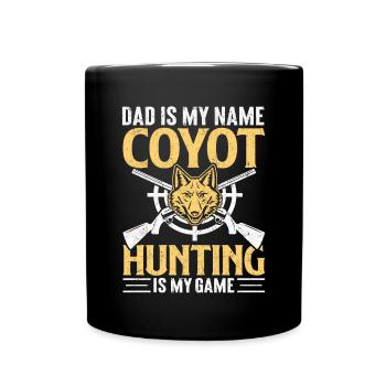 Coyote Hunter Yote - Mug uni - noir - Devant