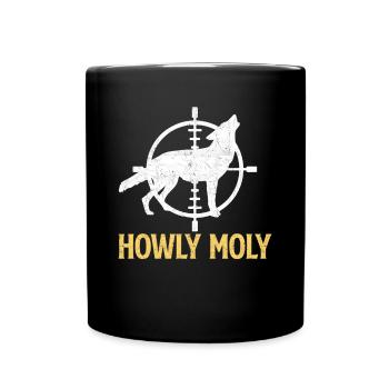 Kojotenjagd Kojotenjäger Yote - Tasse einfarbig - Schwarz - Vorne