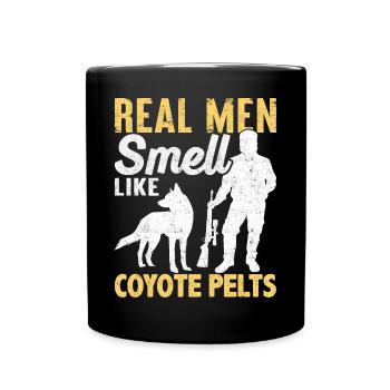 Coyote Hunt Coyote Hunter Yote - Full Colour Mug - black - Front
