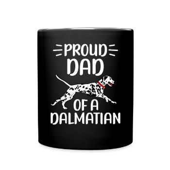 Gifts for Dalmatian Lovers - Tasse einfarbig - Schwarz - Vorne