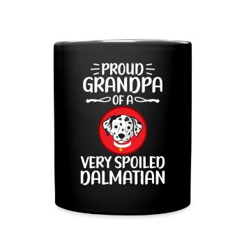 Gifts for Dalmatian Lovers - Tasse einfarbig - Schwarz - Vorne