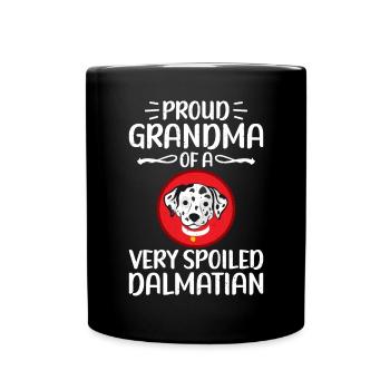 Gifts for Dalmatian Lovers - Full Colour Mug - black - Front