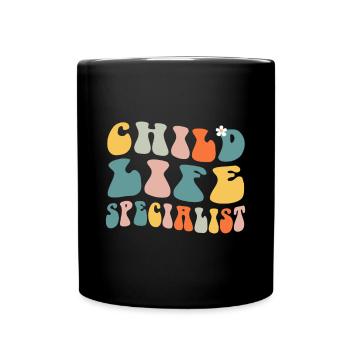 Spécialiste du milieu de l’enfant Professionnels des soins de santé pédiatriques - Mug uni - noir - Devant