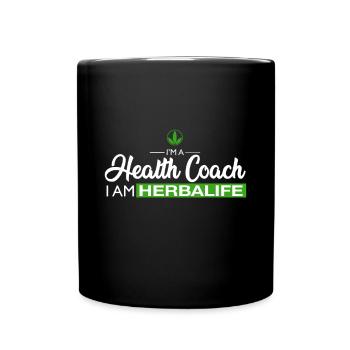I'm a Health Coachtrainerinstructortutorhandler - Full Colour Mug - black - Front