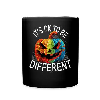 Autisme Halloween Trick ou Treat Sensibilisation à l’autisme - Mug uni - noir - Devant