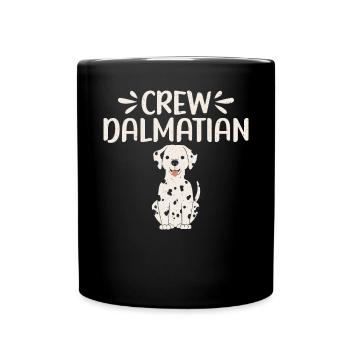 Gifts for Dalmatian Lovers - Full Colour Mug - black - Front