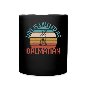 Gifts for Dalmatian Lovers - Tasse einfarbig - Schwarz - Vorne