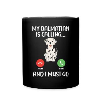 Gifts for Dalmatian Lovers - Tasse einfarbig - Schwarz - Vorne