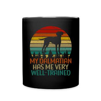 Gifts for Dalmatian Lovers - Tasse einfarbig - Schwarz - Vorne