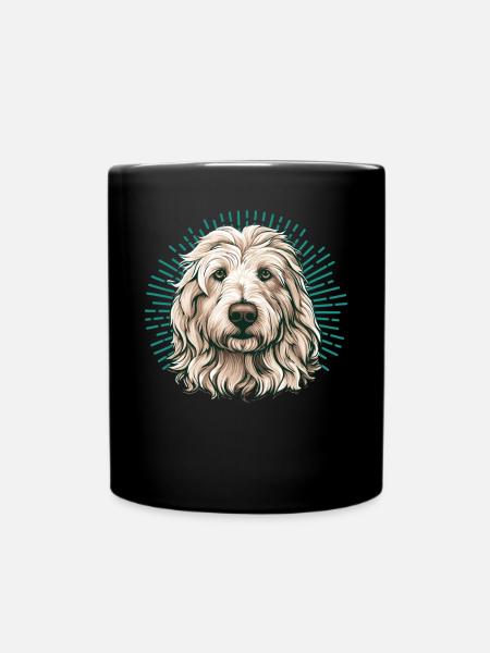 Maremmen Abruzzen Schäferhund Maremmano Abruzzese - Tasse einfarbig - Schwarz