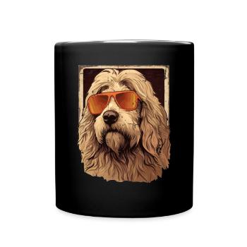 Maremma Abruzzo Shepherd Dog Maremmano Abruzzese - Full Colour Mug - black - Front
