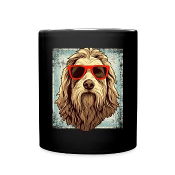 Maremmano Abruzzese German Shepherd - Full Colour Mug - black - Front