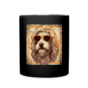 Maremmano Abruzzese German Shepherd - Full Colour Mug - black - Front