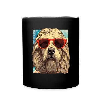 Maremmano Abruzzese German Shepherd - Full Colour Mug - black - Front