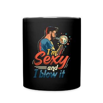 Glassblowing Glassforming Glassmaker Pride - Full Colour Mug - black - Front