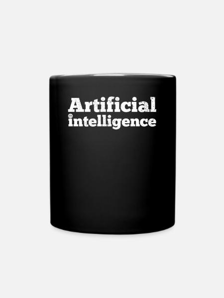 Artificial Intelligence - Tasse einfarbig - Schwarz