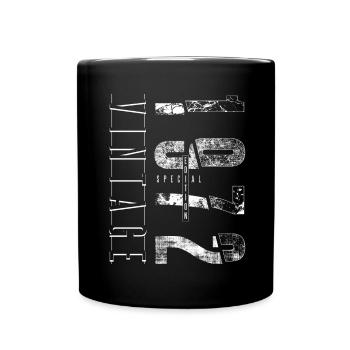 Vintage 1972 Special Edition Year of birth 1972 - Full Colour Mug - black - Front