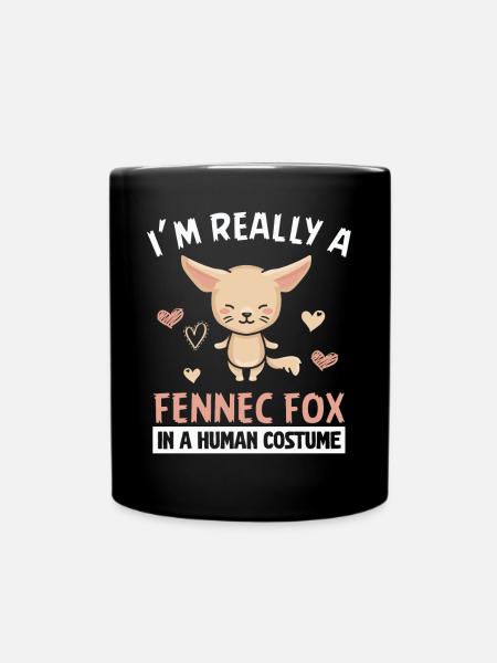Je suis vraiment un propriétaire de Fennec Fox Fennec - Mug uni - noir
