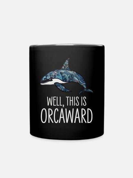 Orque Épaulard Eh bien, c’est Orcaward - Mug uni - noir