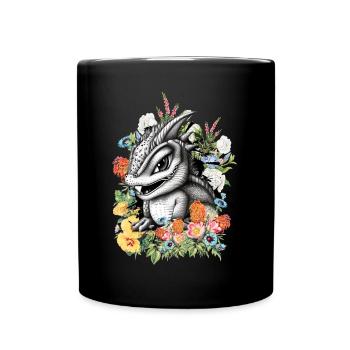 Dragon - Full Colour Mug - black - Front