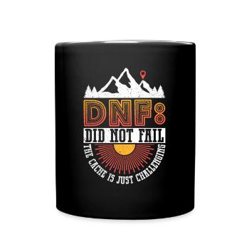 DNF: N’a pas échoué - Geocaching Geocacher - Mug uni - noir - Devant