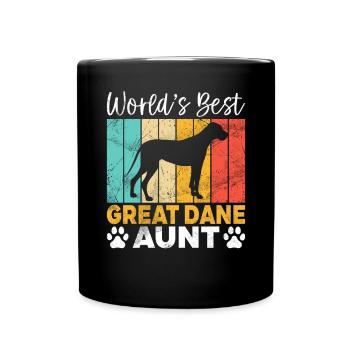 Great Dane Gifts - Full Colour Mug - black - Front