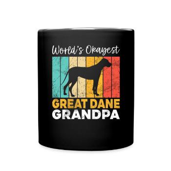 Great Dane Gifts - Full Colour Mug - black - Front
