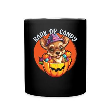 Chihuahua Halloween Puppy Trick Or Treat Dog Lover - Mug uni - noir - Devant