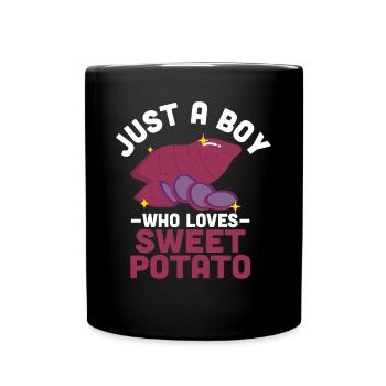 Ignames - Mug uni - noir - Devant