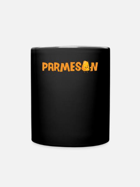 Parmesan - Tasse einfarbig - Schwarz