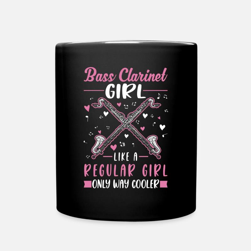 Clarinettiste basse - Mug uni - noir