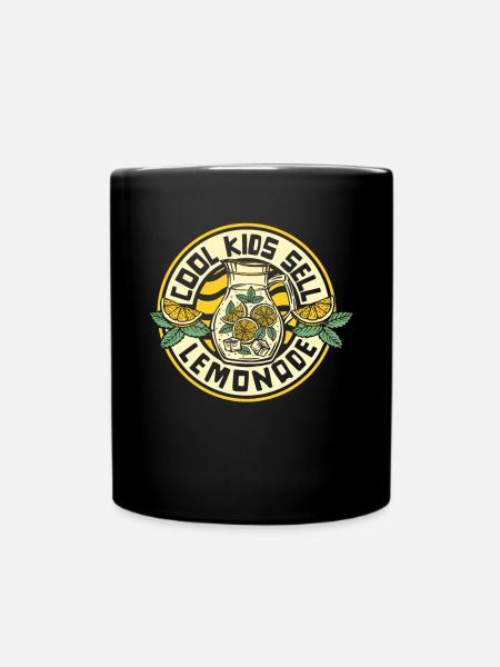 Cool Kids vend des amateurs de limonade - Mug uni - noir