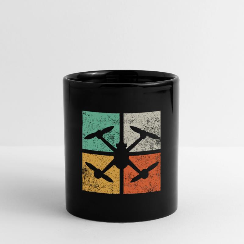 Drones Pilot Quadcopter FPV Drone Racingfpv racing Full Colour Mug