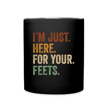 Podiatrist Pedicure Podiatry Gifts - Full Colour Mug - black - Front