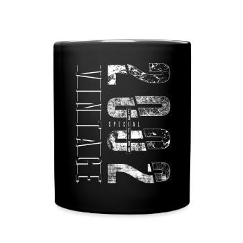 Vintage 2002 Special Edition Year of birth 2002 - Full Colour Mug - black - Front