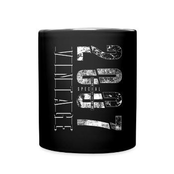 Vintage 2007 Special Edition Year of birth 2007 - Full Colour Mug - black - Front