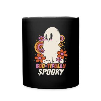 Costume d’Halloween fantôme de fille - Mug uni - noir - Devant
