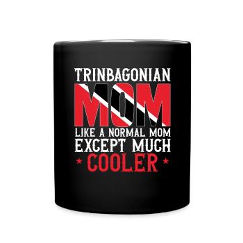 Drapeau de Trinité-et-Tobago - Mug uni - noir - Devant
