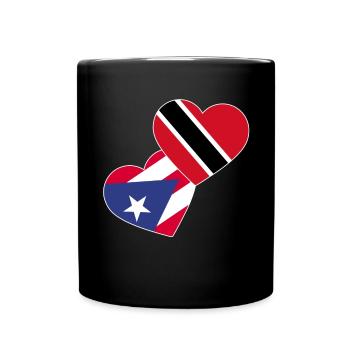 Drapeau de Trinité-et-Tobago - Mug uni - noir - Devant