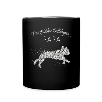 French Bulldogs Dog Owners Dog Daddy - Full Colour Mug - black - Front