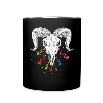 Cologne Carnival Confetti Soccer Soccer Team - Full Colour Mug - black - Front
