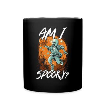 Basketball Halloween Trick ou Treat Spooky Baller - Mug uni - noir - Devant
