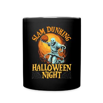 Basketball Halloween Trick ou Treat Spooky Baller - Mug uni - noir - Devant