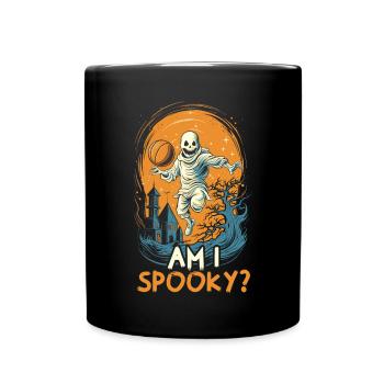 Basketball Halloween Trick ou Treat Spooky Baller - Mug uni - noir - Devant