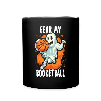 Basketball Halloween Trick ou Treat Spooky Baller - Mug uni - noir - Devant